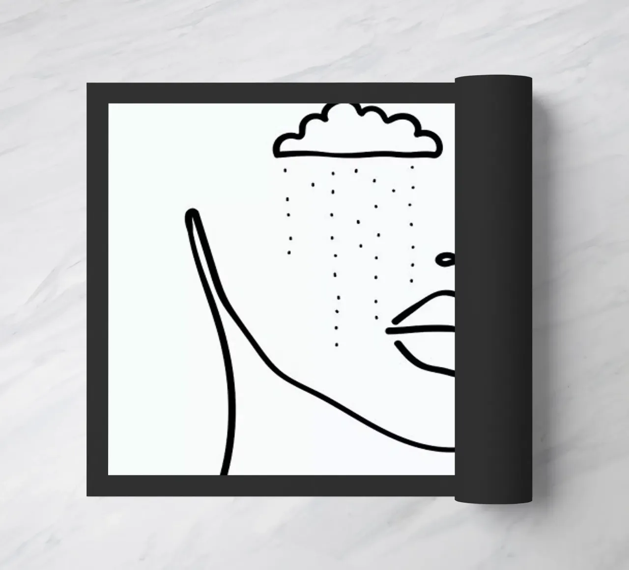 Rainy deurmat van Ninhol