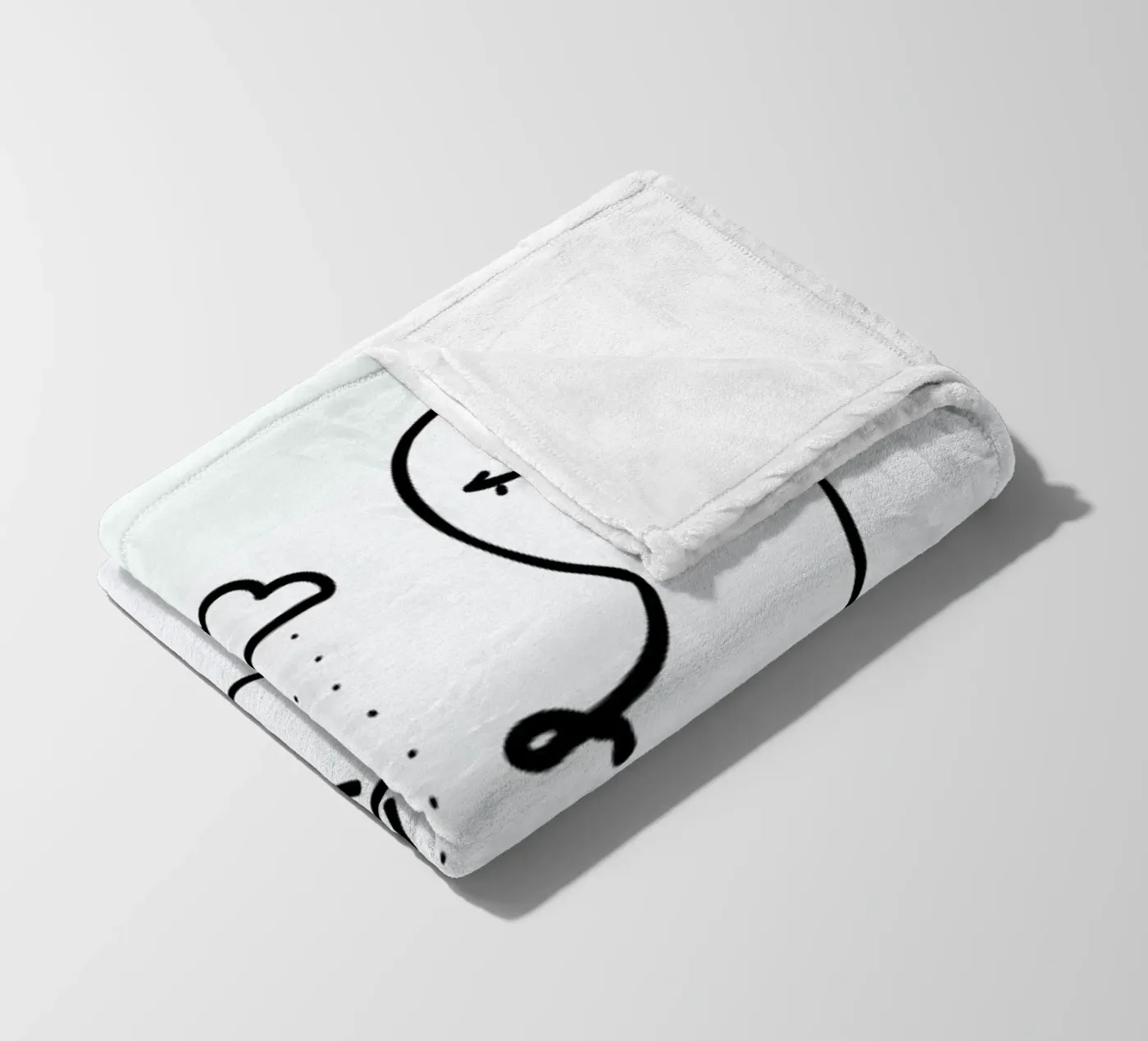 Rainy fleecedeken van Ninhol