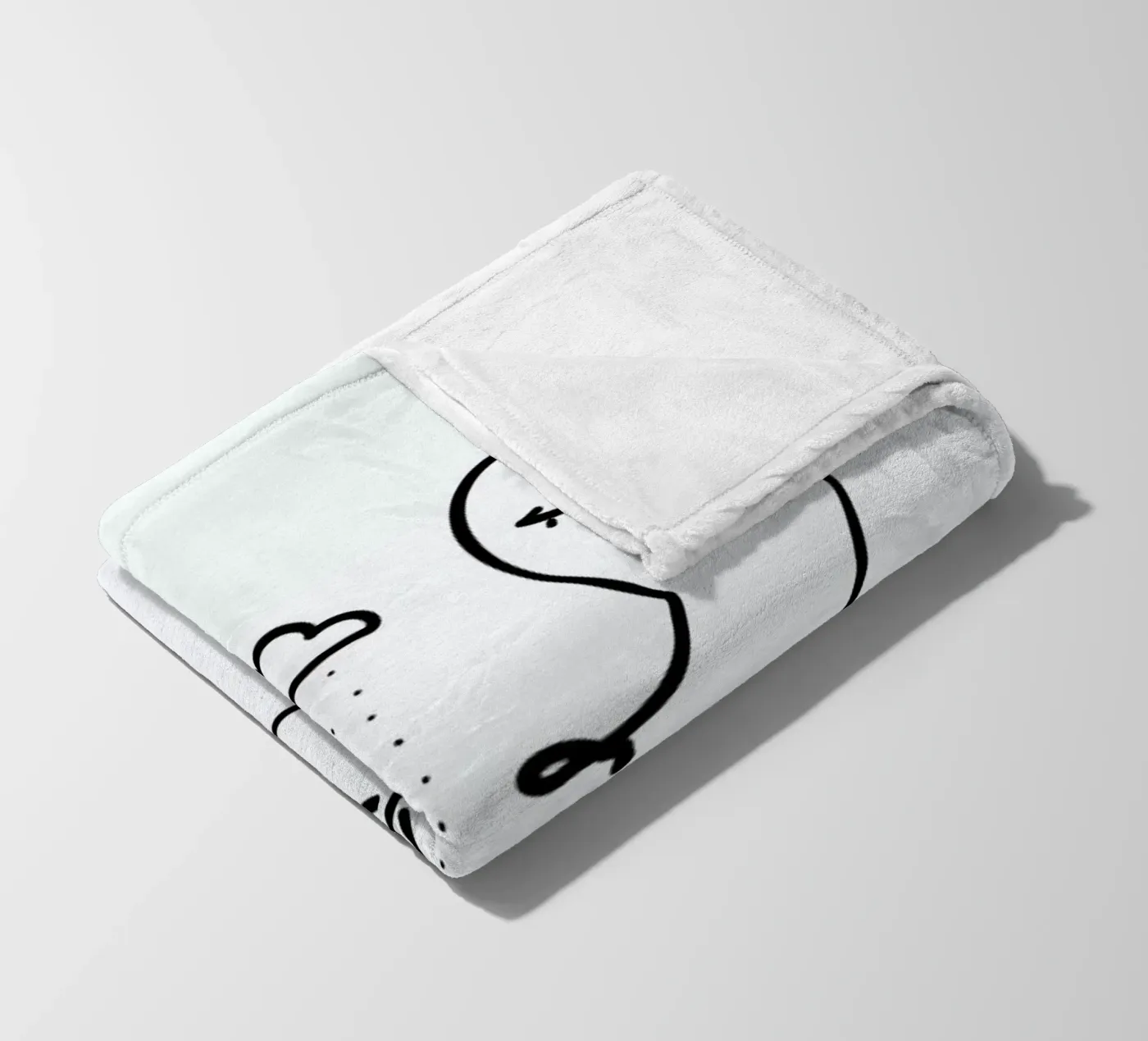 Rainy fleecedeken van Ninhol