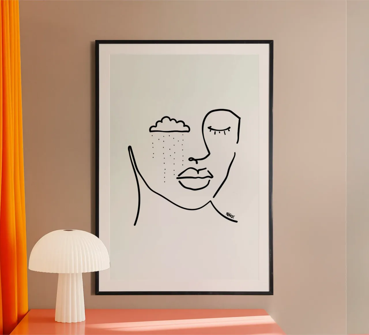 Rainy poster da Ninhol