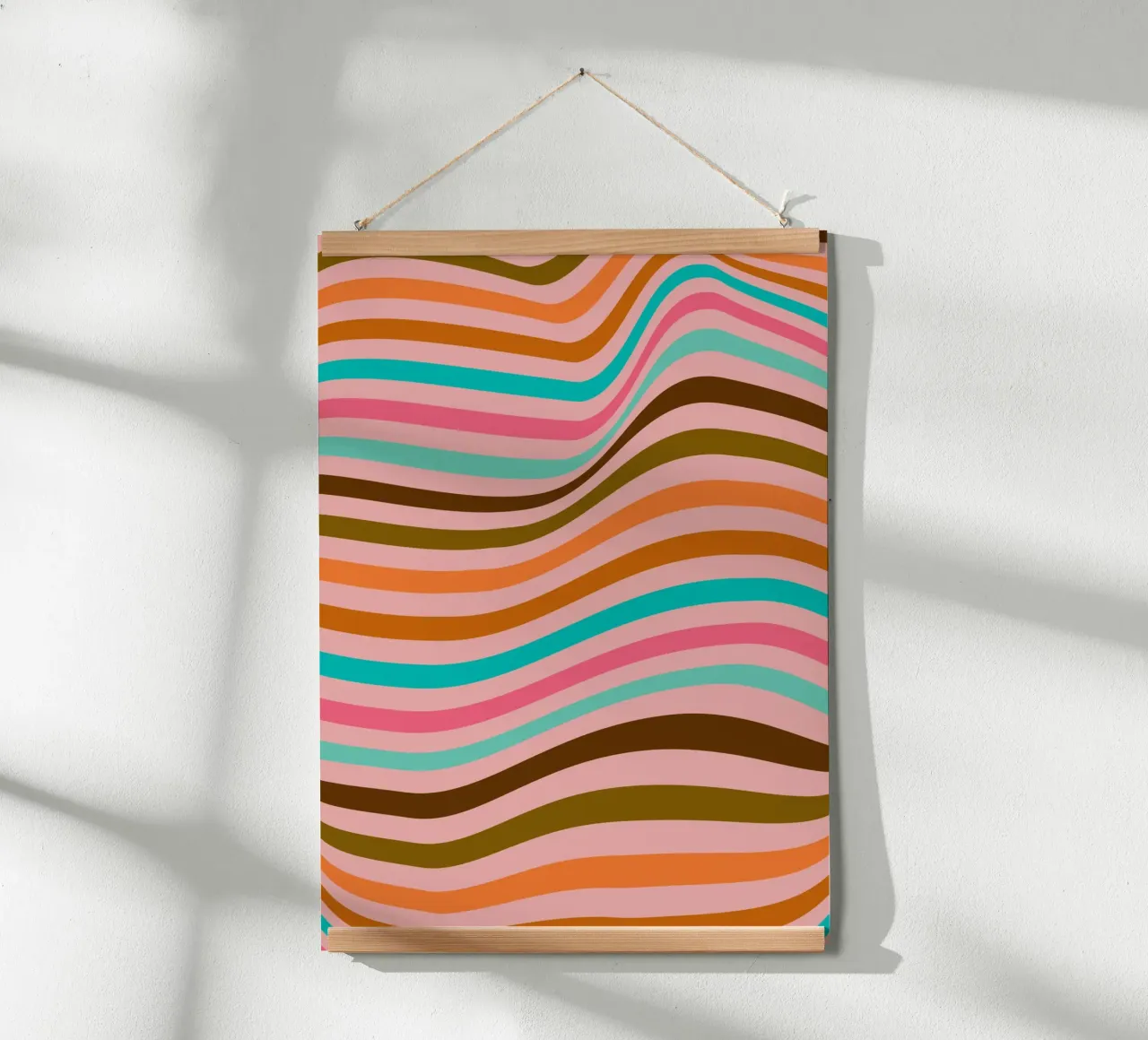 Minimalist BW Geometric Bauhaus Pattern Poster Hahnemühle von NorwesClub