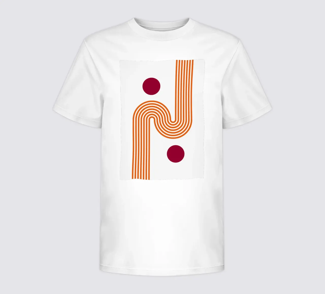 Classic BW Bauhaus Geometric Abstract Poster kids t-shirt by NorwesClub