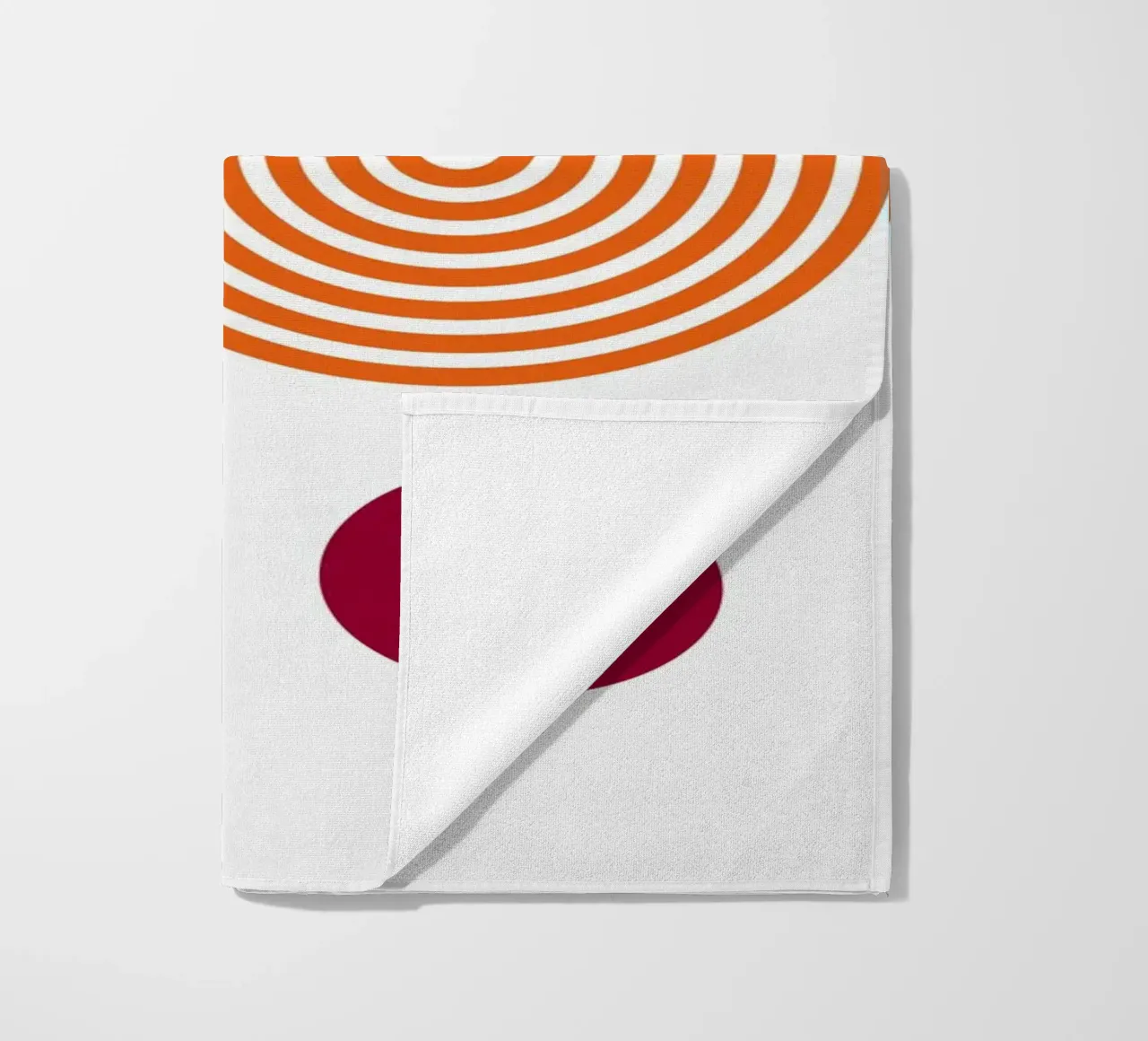 Poster astratto geometrico classico BW Bauhaus telo mare da NorwesClub