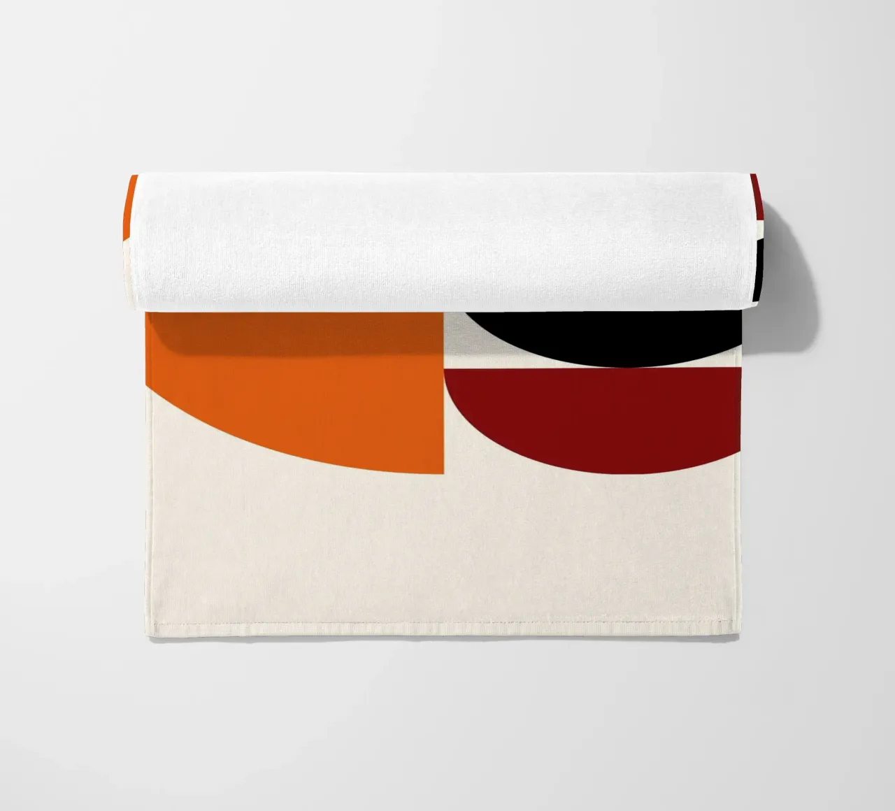 Bauhaus Forme geometriche BW Poster astratto telo mare da NorwesClub