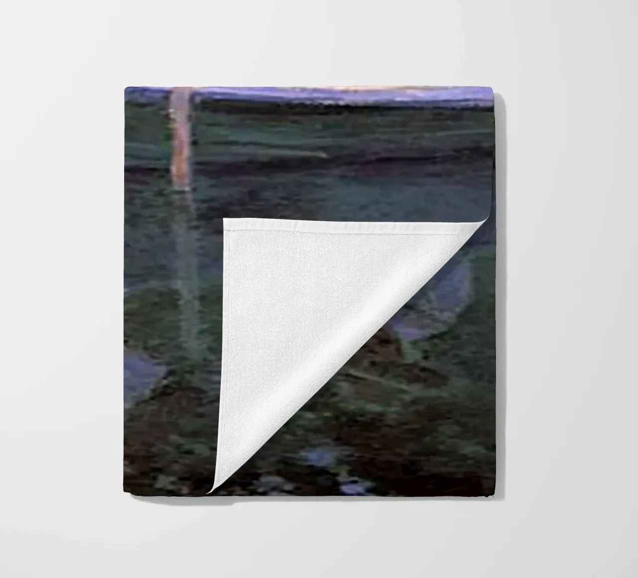 3 donne che pescano con una barca claude monet telo mare da belong shop