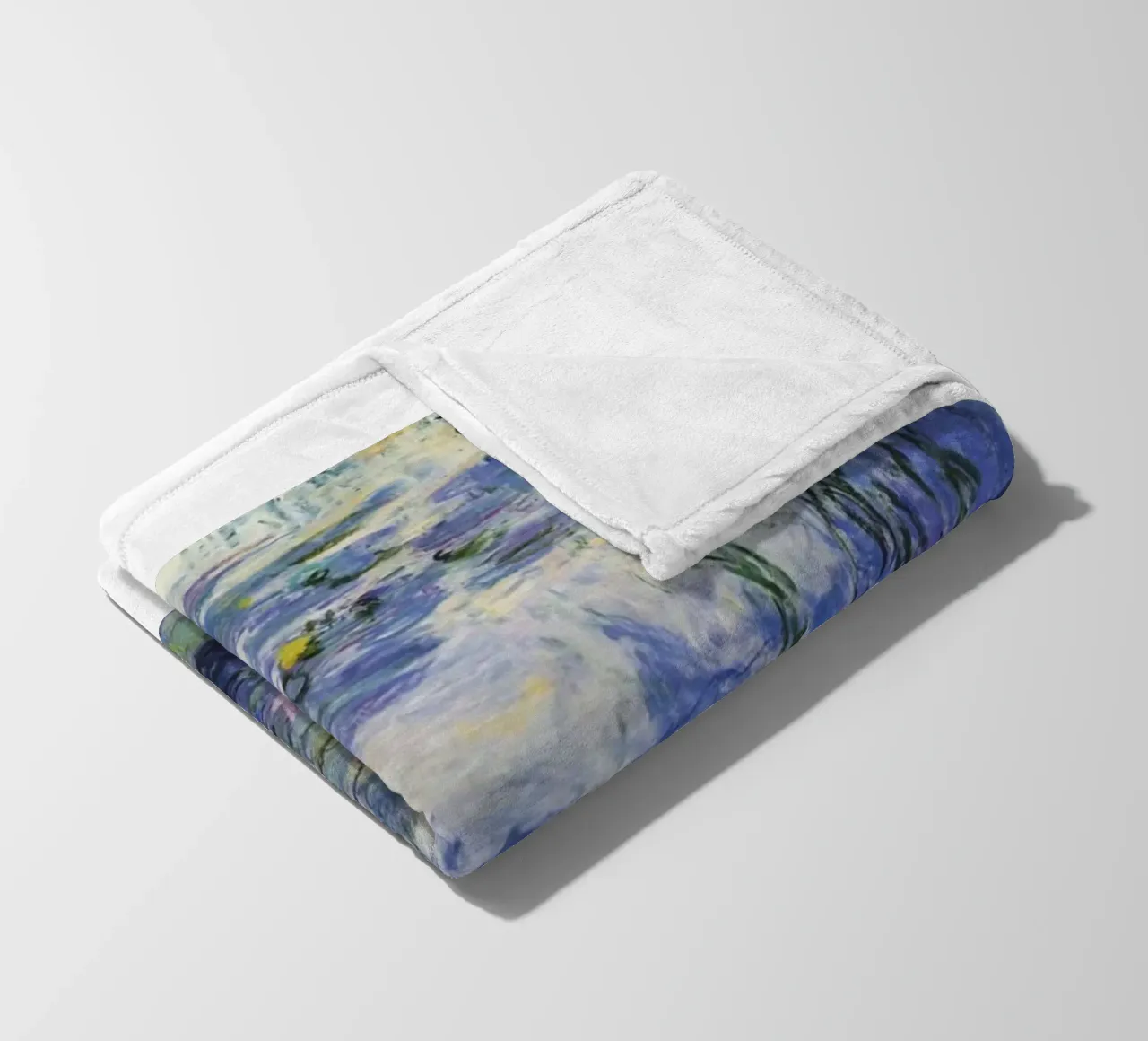 ninfee claude monet coperta in pile da belong shop