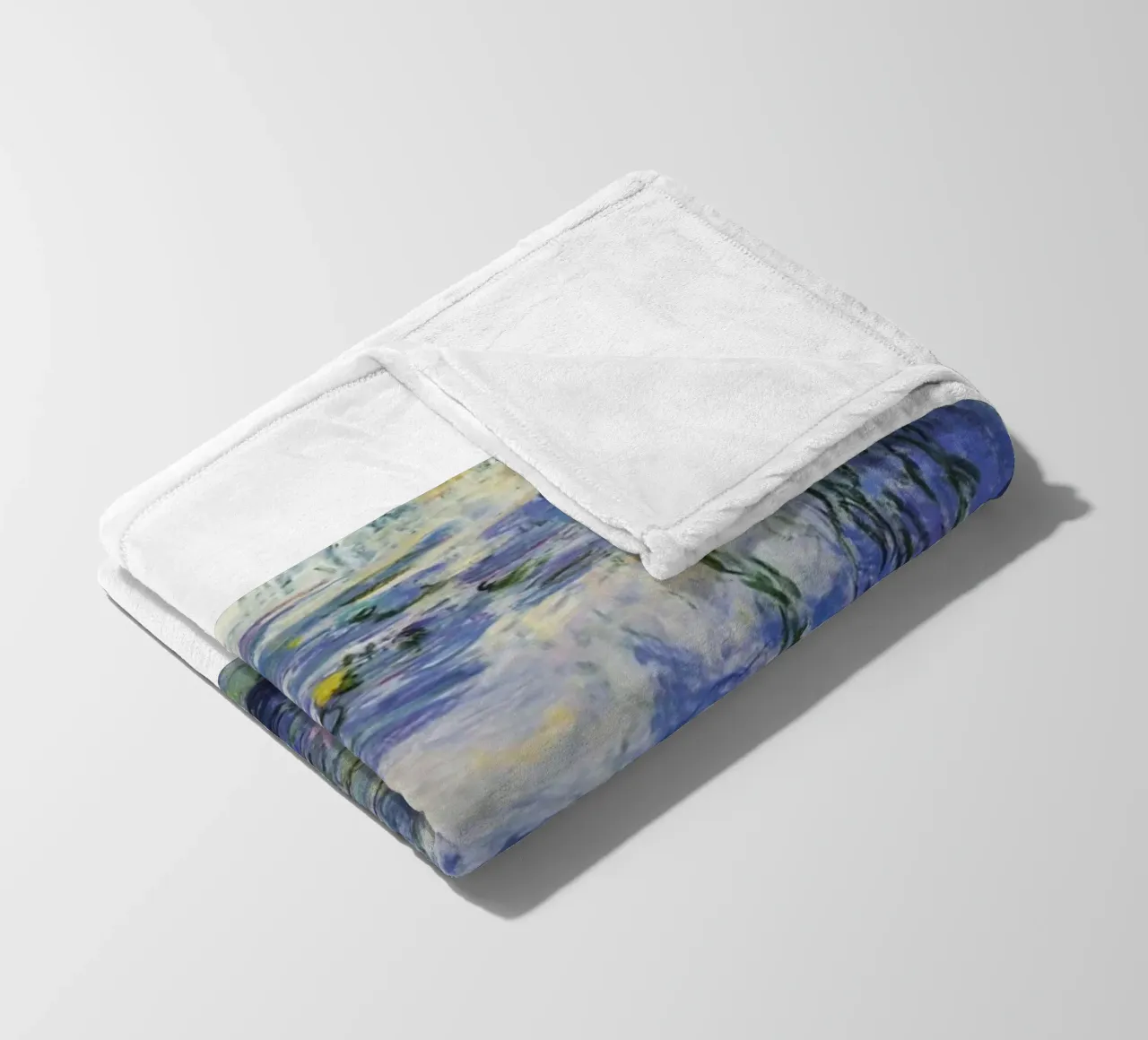 ninfee claude monet coperta in pile da belong shop