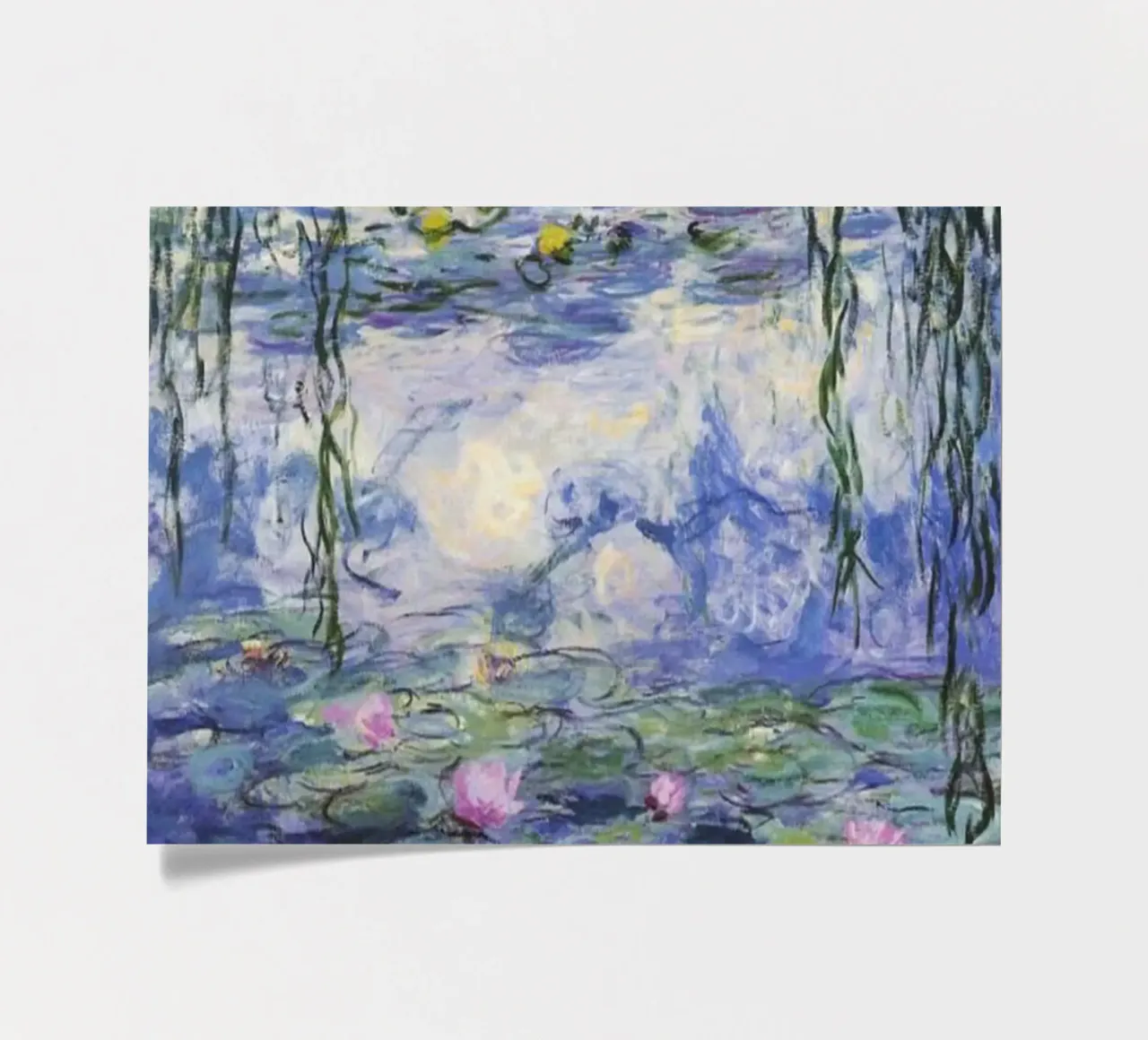 wasserlilien claude monet Stickerbogen von belong shop
