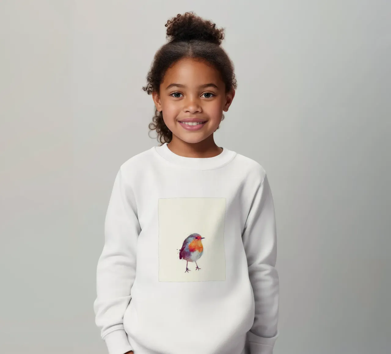 piccolo uccello amy hamilton felpa bambino da kbm store