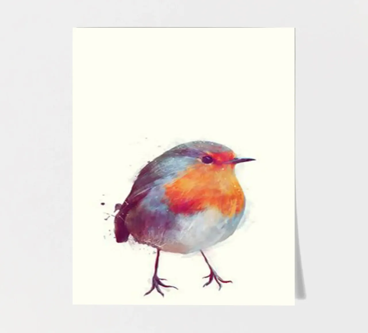 piccolo uccello amy hamilton foglio adesivo da kbm store