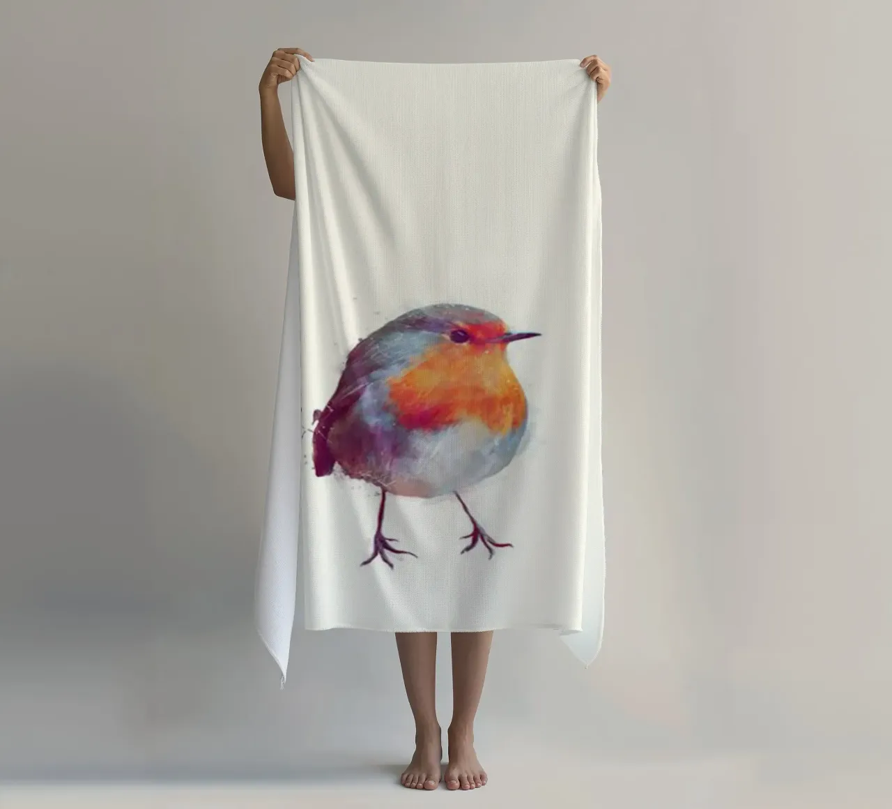 piccolo uccello amy hamilton telo mare da kbm store