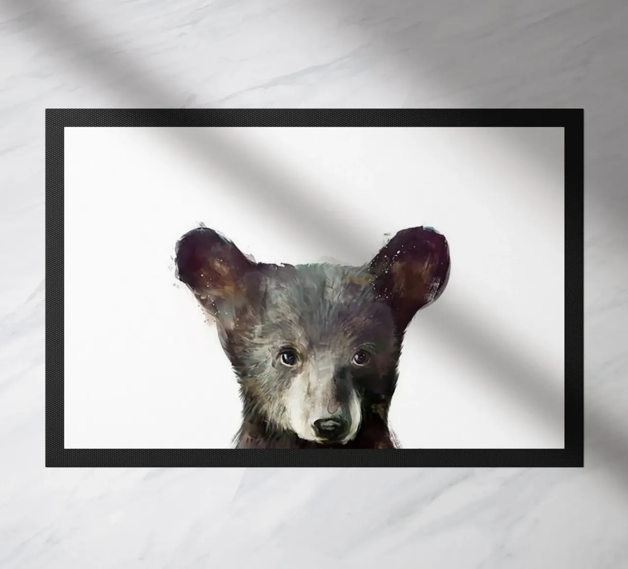 faccia da cucciolo d'orso zerbino da kbm store