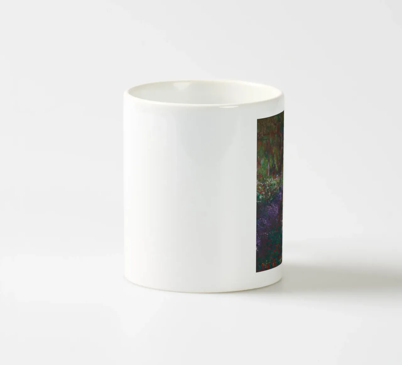 Claude Monet - Un viale nel giardino di Monet a Giverny (1902) tazza in ceramica da Wirla