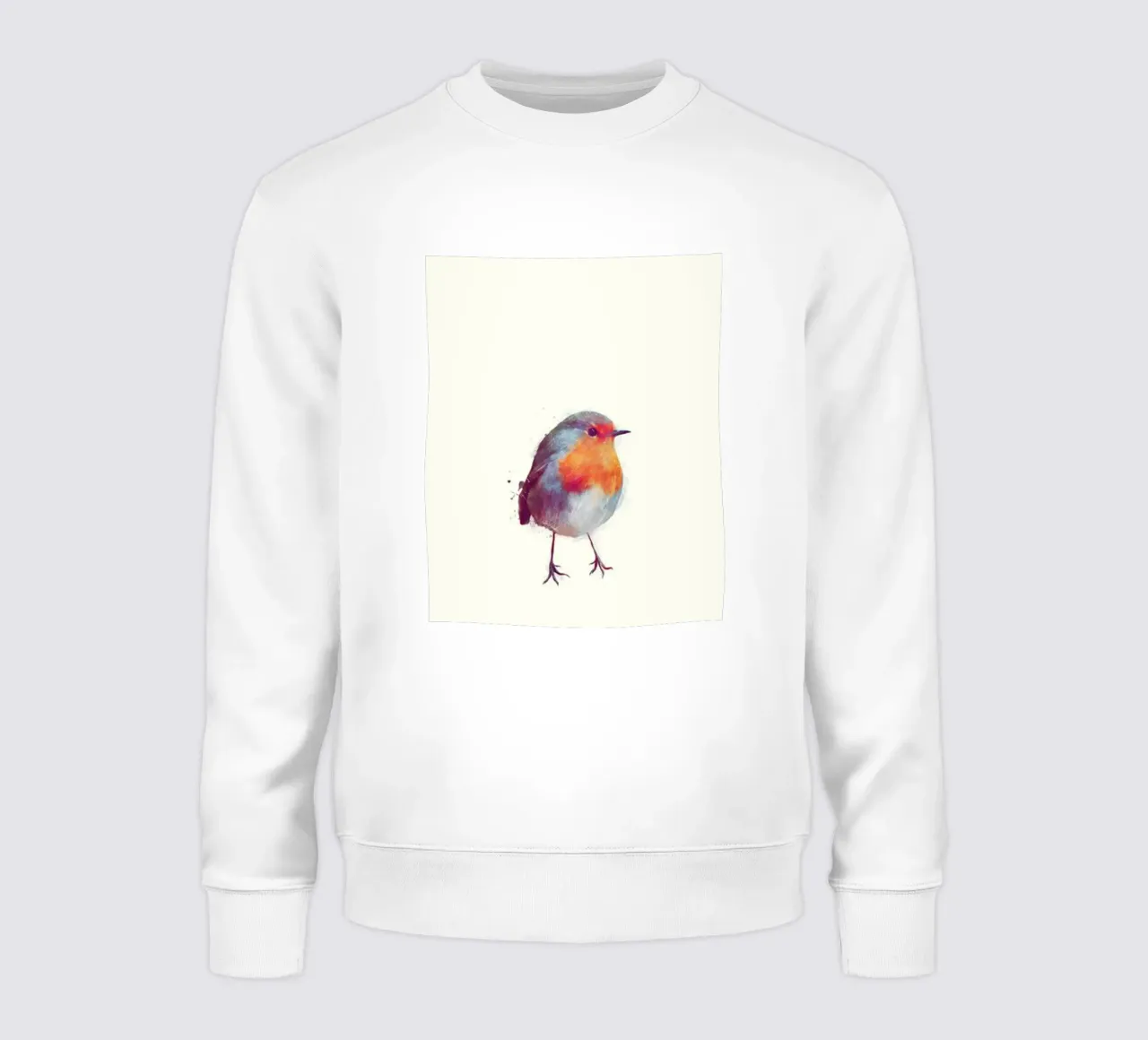 amy hamilton uccelli colorati felpa da komo store