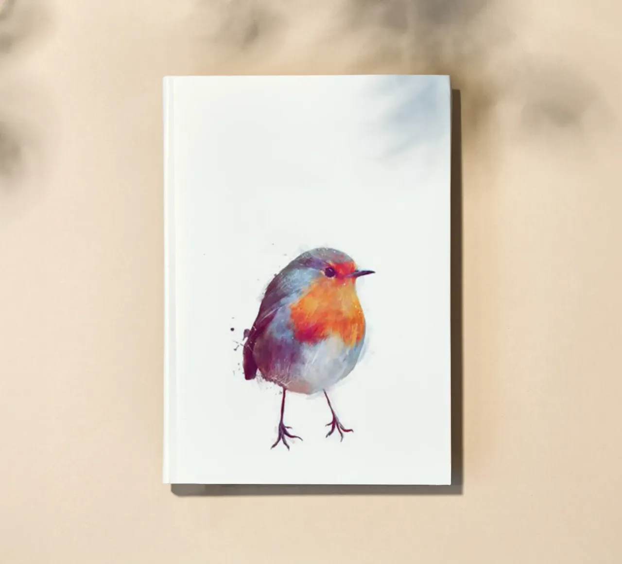 amy hamilton colorful baby birds notebook by komo store