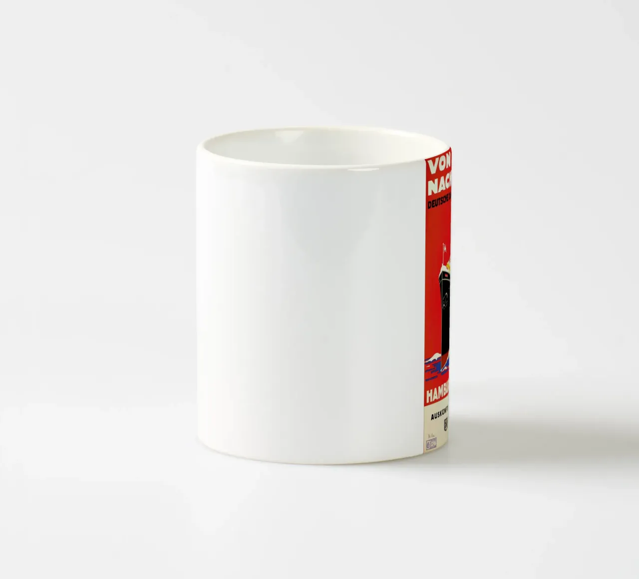 From Hamburg to America tazza in ceramica da ARTOTHEK