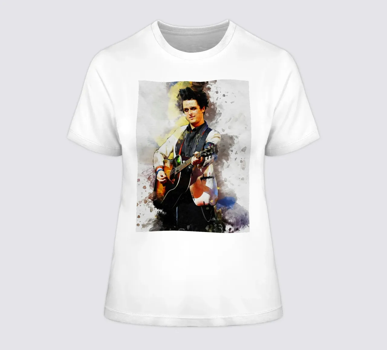 Smudge of Portrait Billie Joe Armstrong Frauen T-Shirt von Gunawan Rb