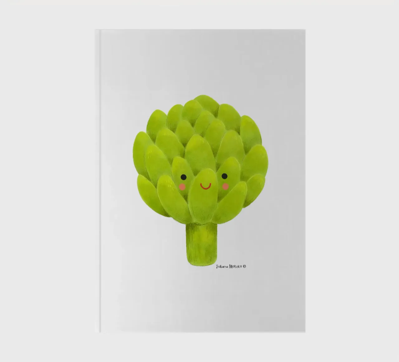 Artichoke notebook by julianamotzko