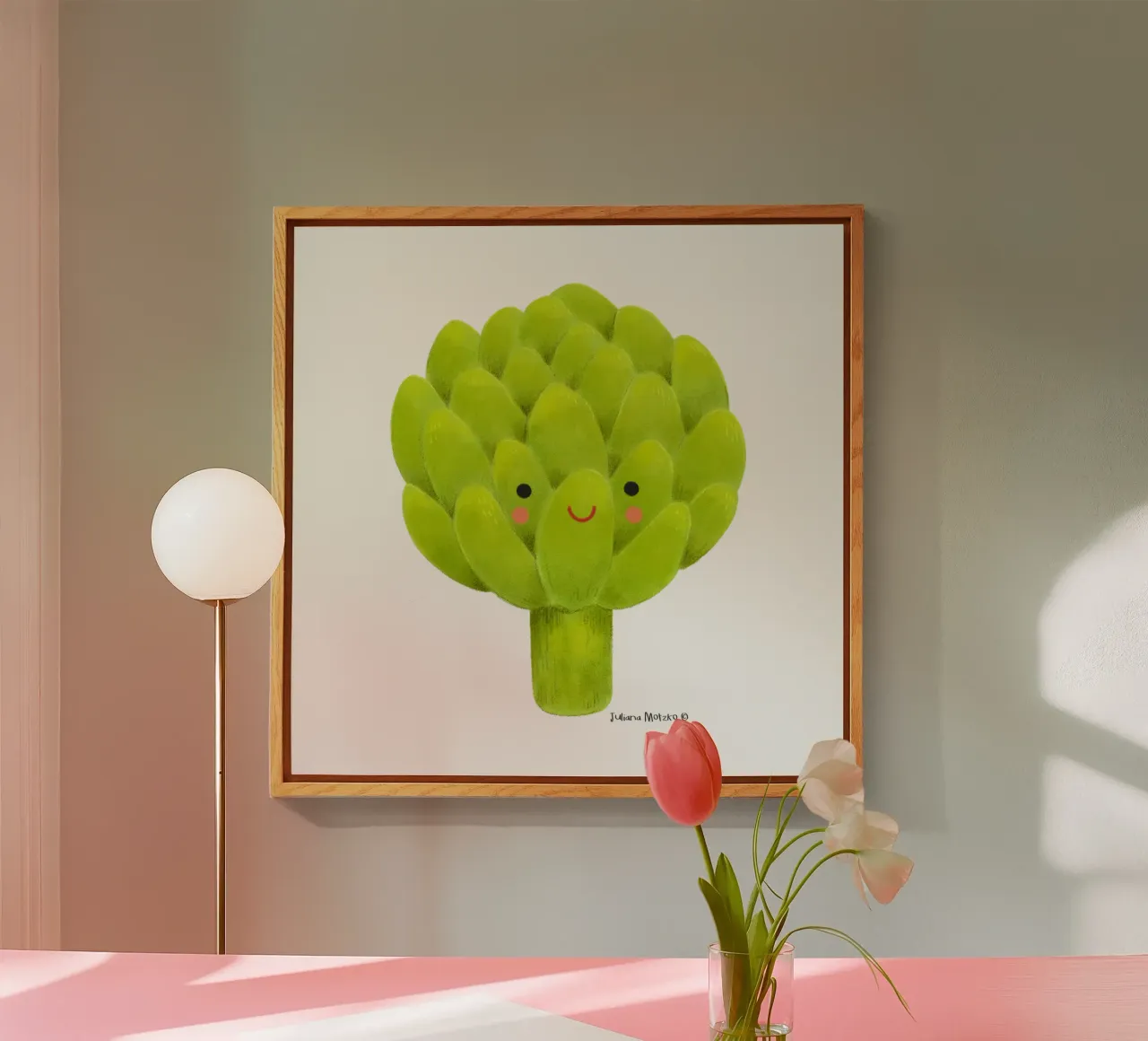 Carciofo plexiglass da julianamotzko