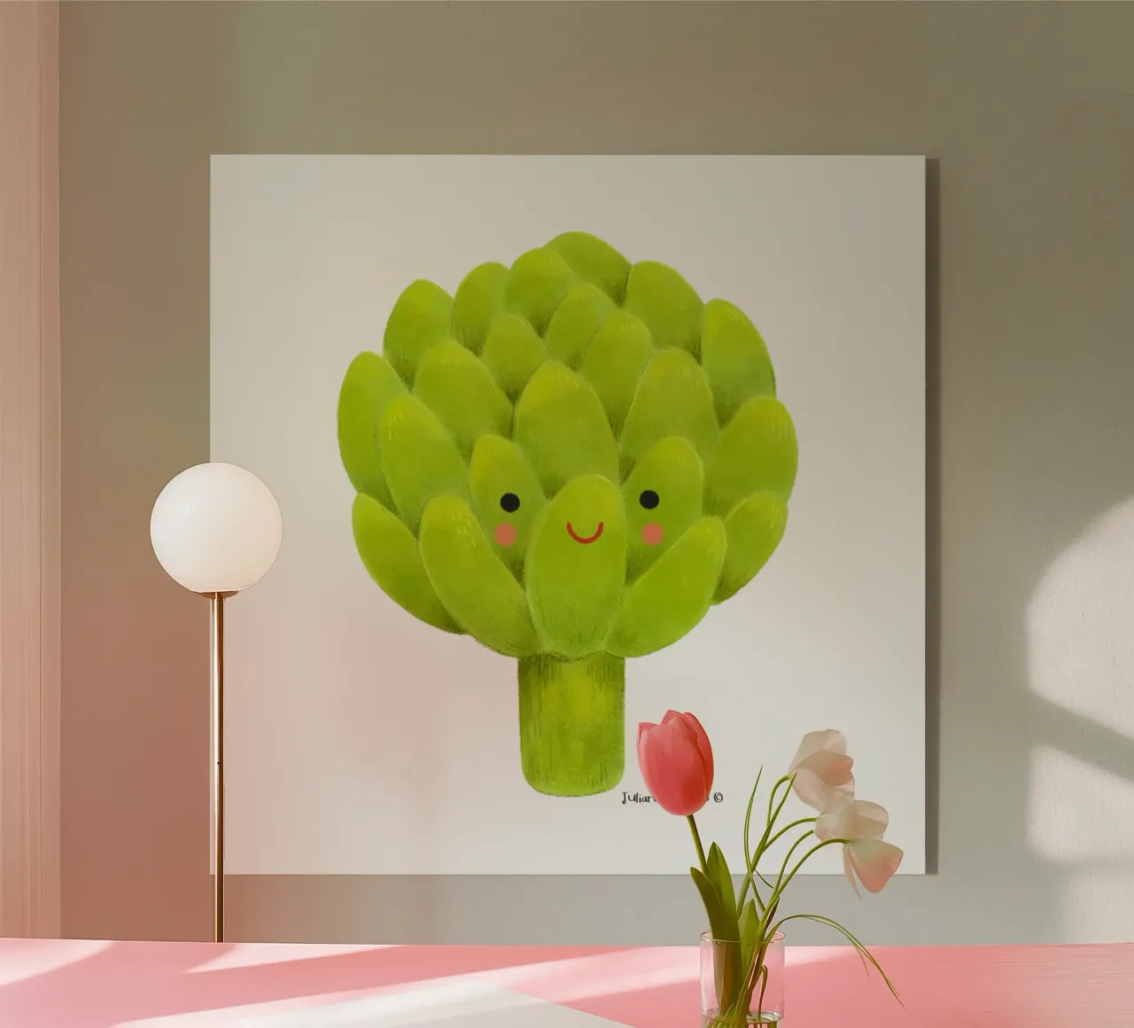 Carciofo plexiglass da julianamotzko