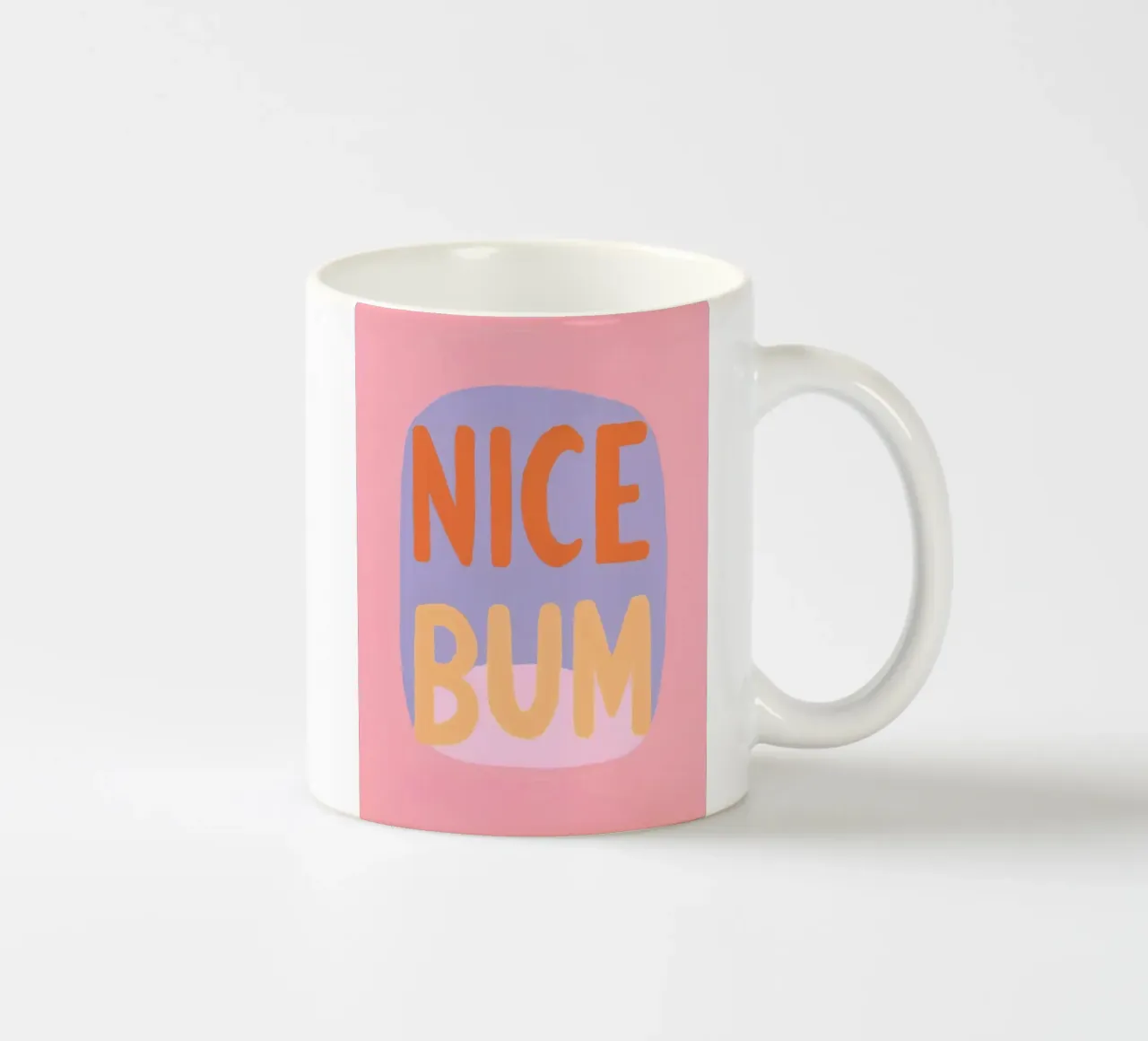 Nice Bum Vibes tazza in ceramica da Carinaprint