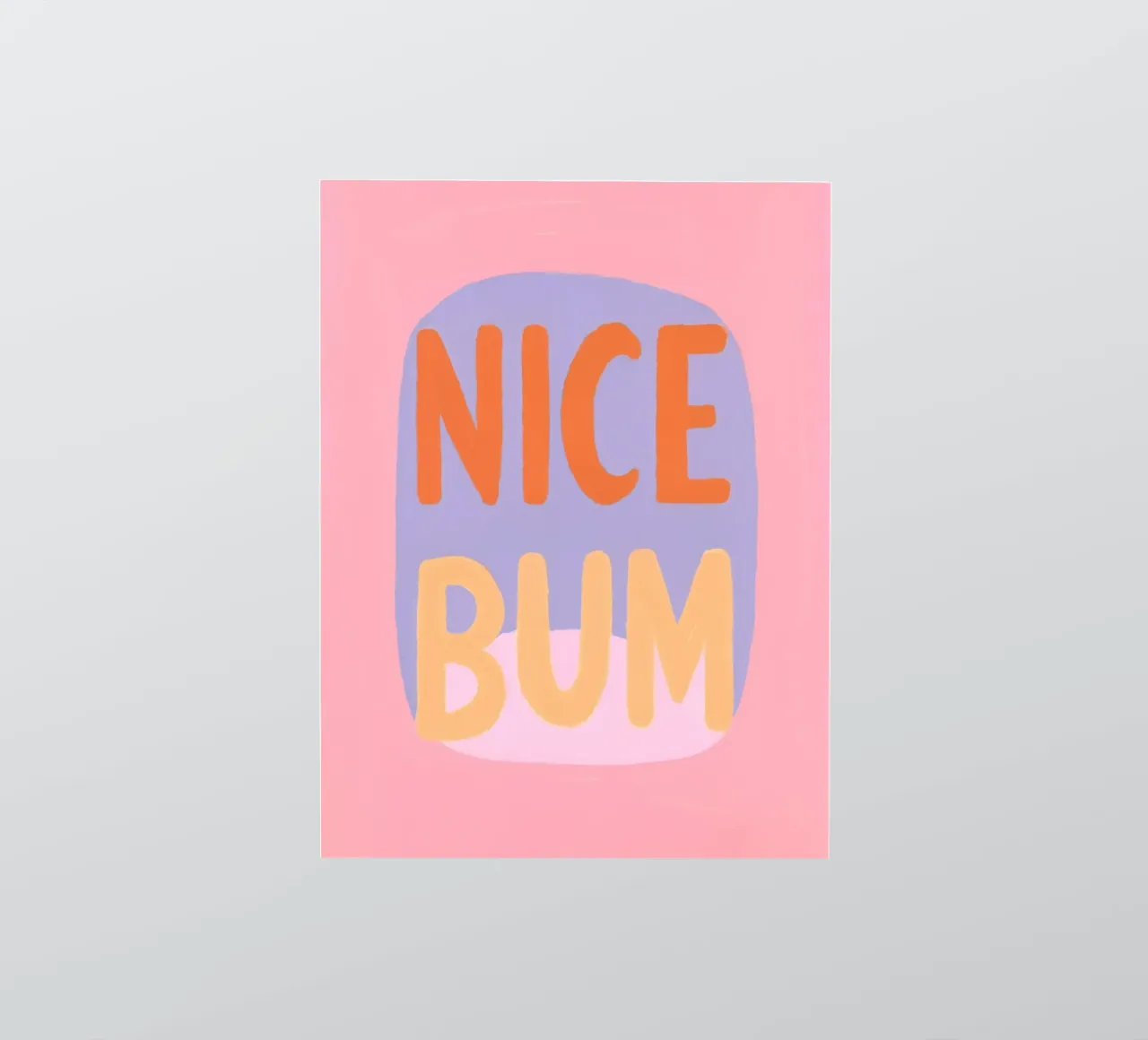 Netter Hintern Vibes Sticker von Carinaprint