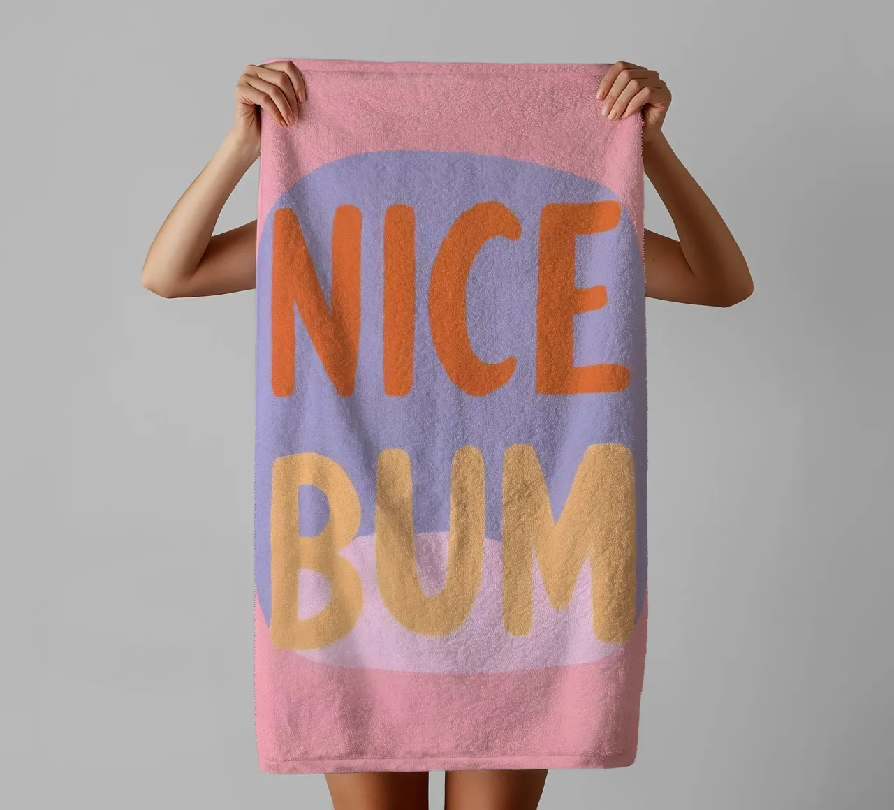 Netter Hintern Vibes Handtuch von Carinaprint