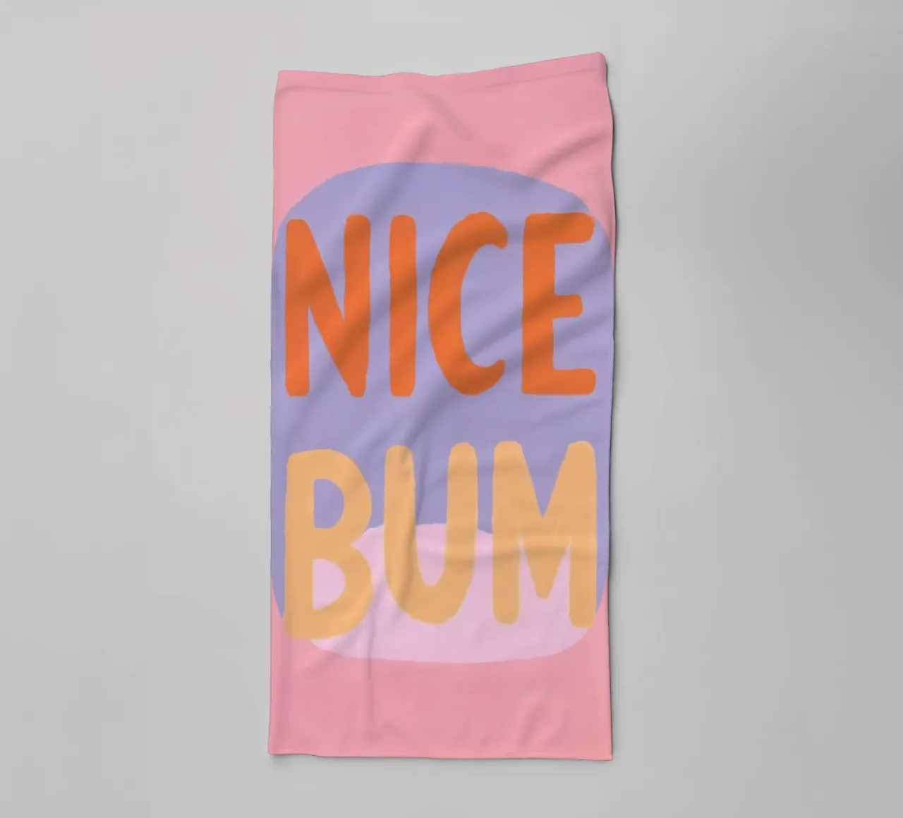 Netter Hintern Vibes Handtuch von Carinaprint