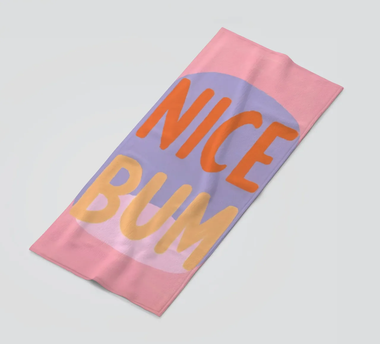Nice Bum Vibes telo mare da Carinaprint