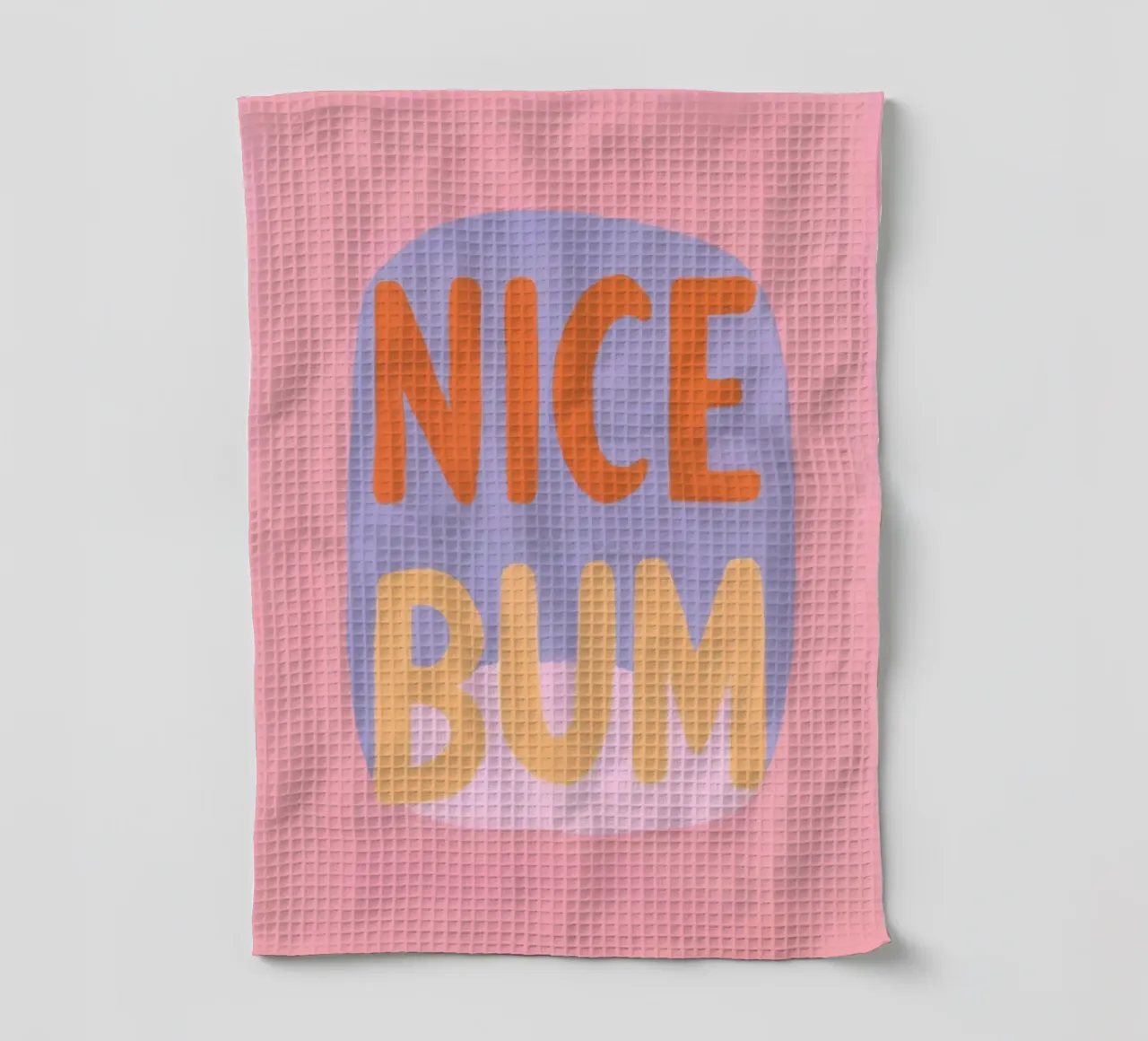 Netter Hintern Vibes Geschirrtuch von Carinaprint