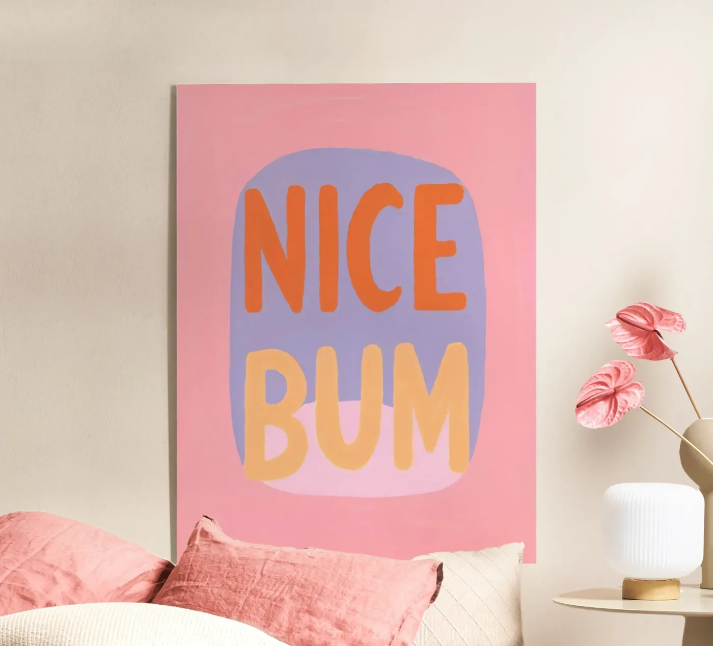 Nice Bum Vibes plexiglass da Carinaprint