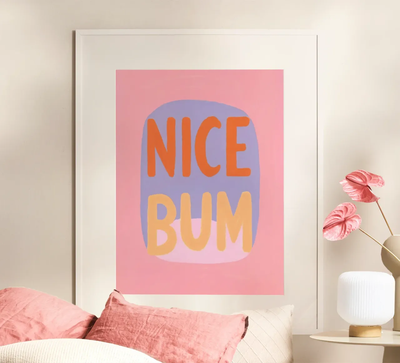 Netter Hintern Vibes Hahnemühle von Carinaprint