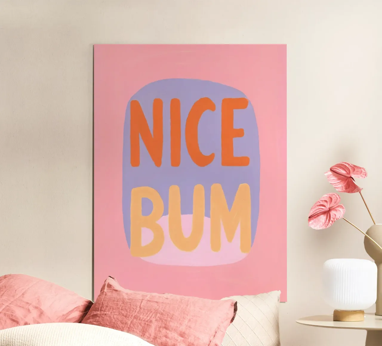 Netter Hintern Vibes Hahnemühle von Carinaprint