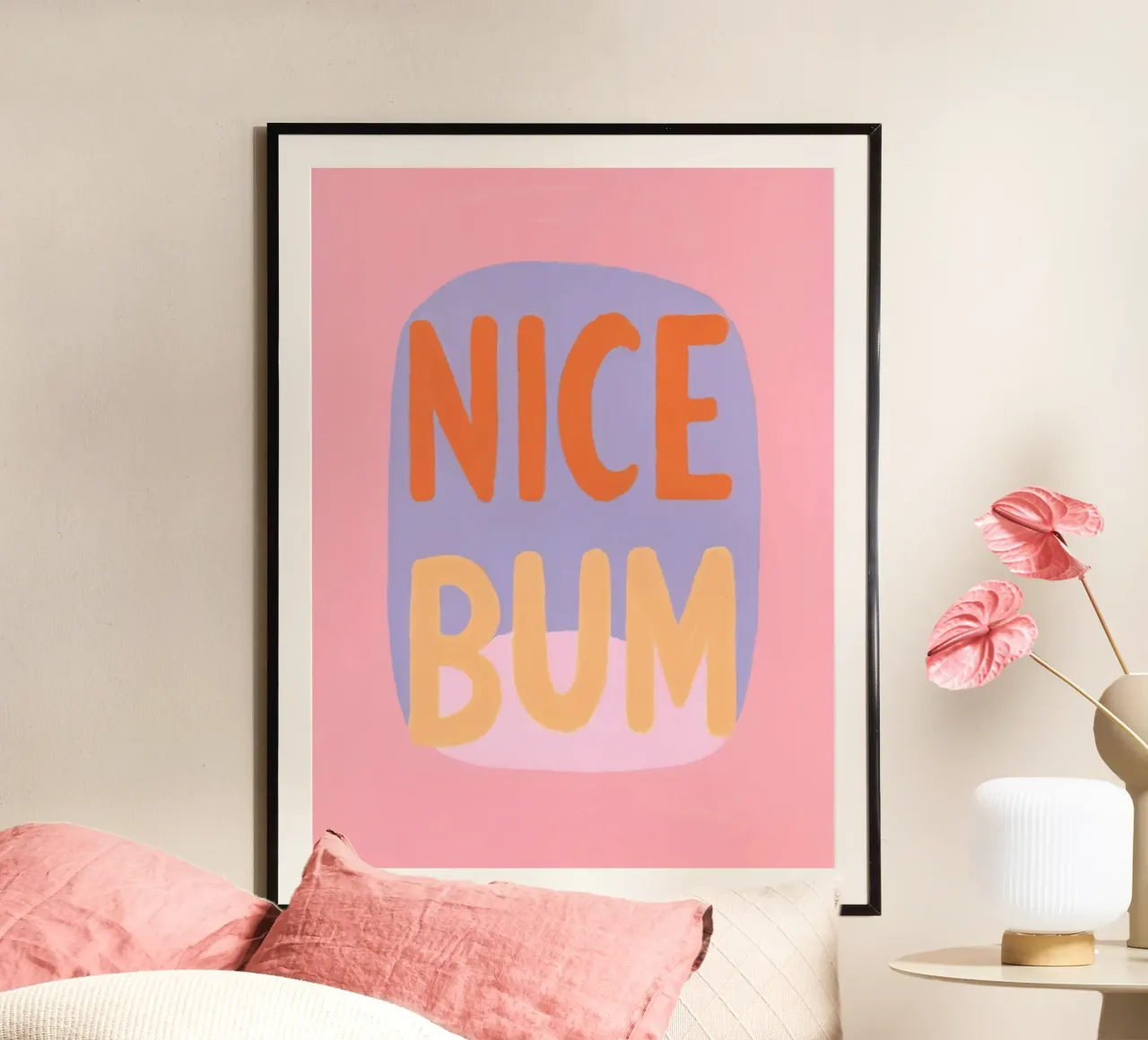 Netter Hintern Vibes Hahnemühle von Carinaprint