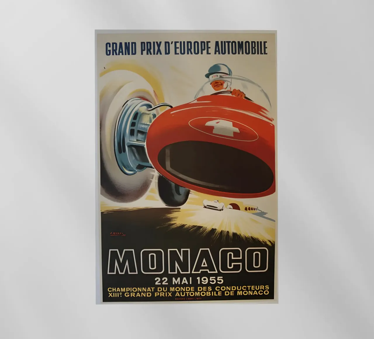 Gran Premio d'Europa dell'Automobile di Monaco pellicola backlit da AUTOSHOOT