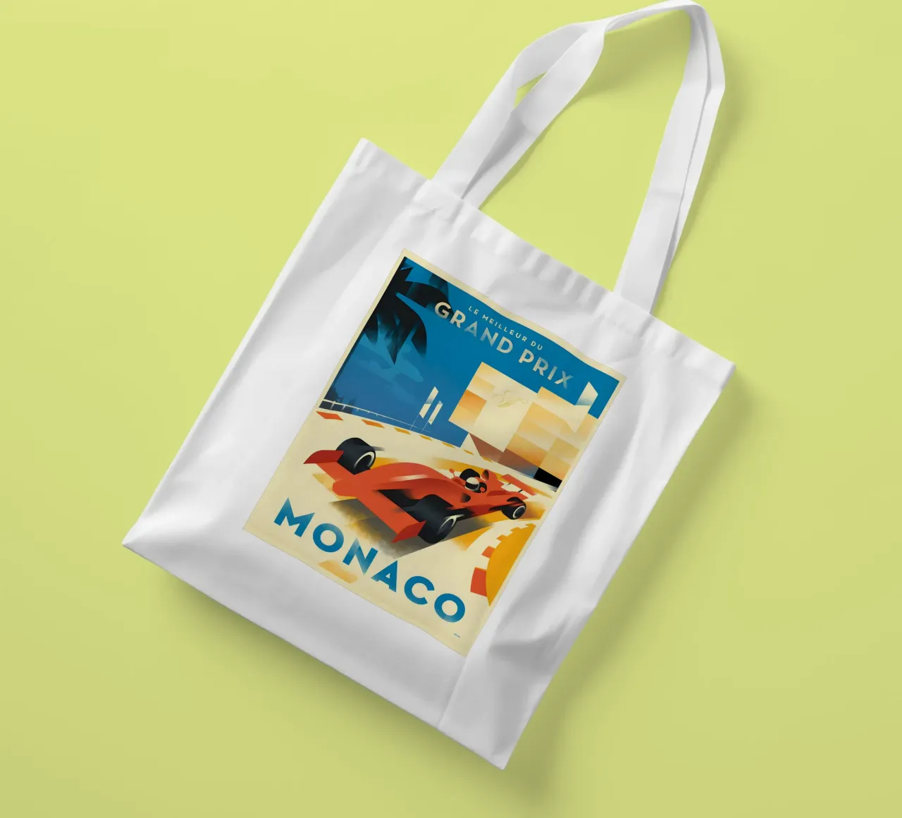 Monaco Grand Prix tote bag by AUTOSHOOT