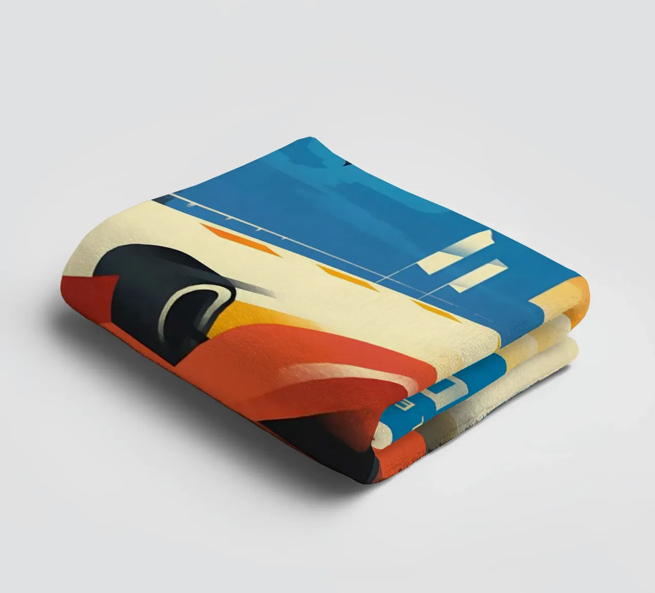 Monaco Grand Prix towel by AUTOSHOOT