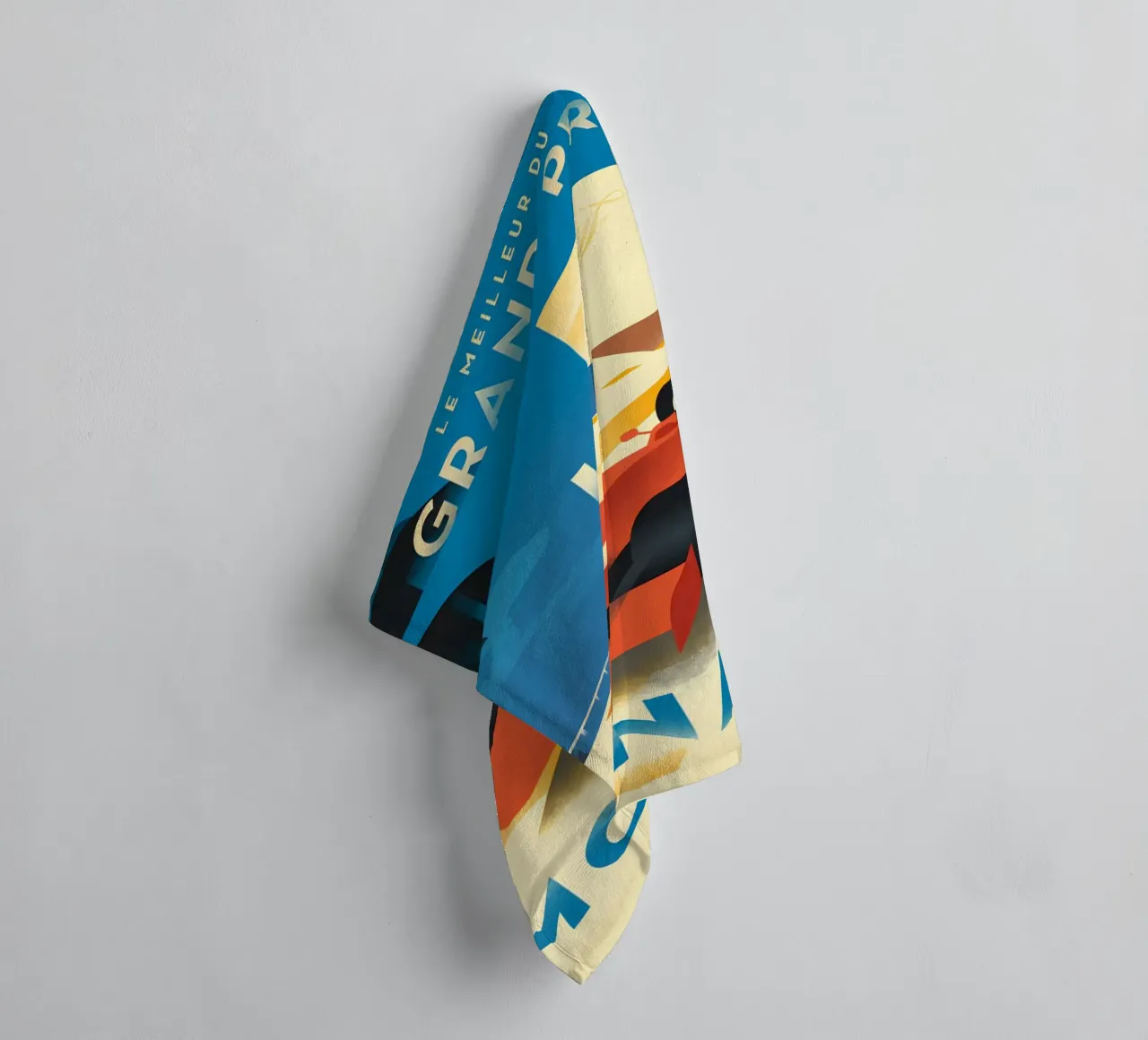 Monaco Grand Prix towel by AUTOSHOOT