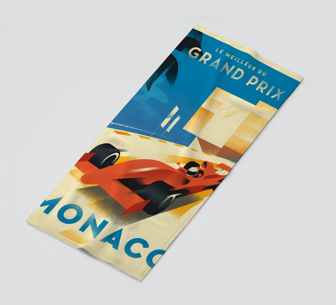 Gran Premio di Monaco telo mare da AUTOSHOOT