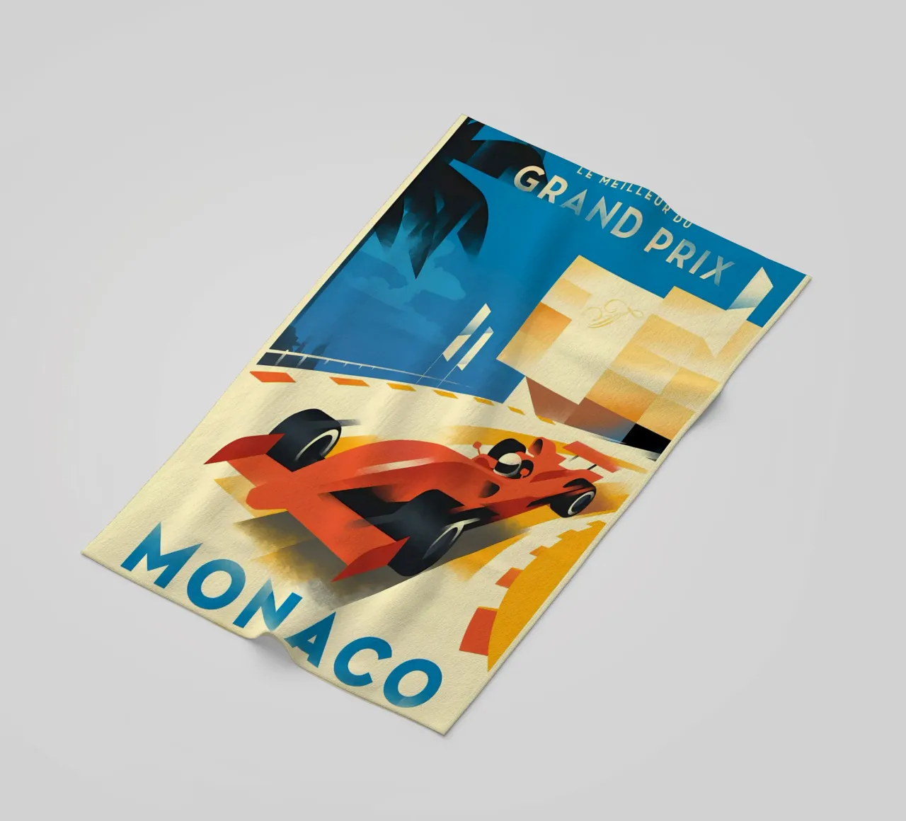 Gran Premio di Monaco telo mare da AUTOSHOOT