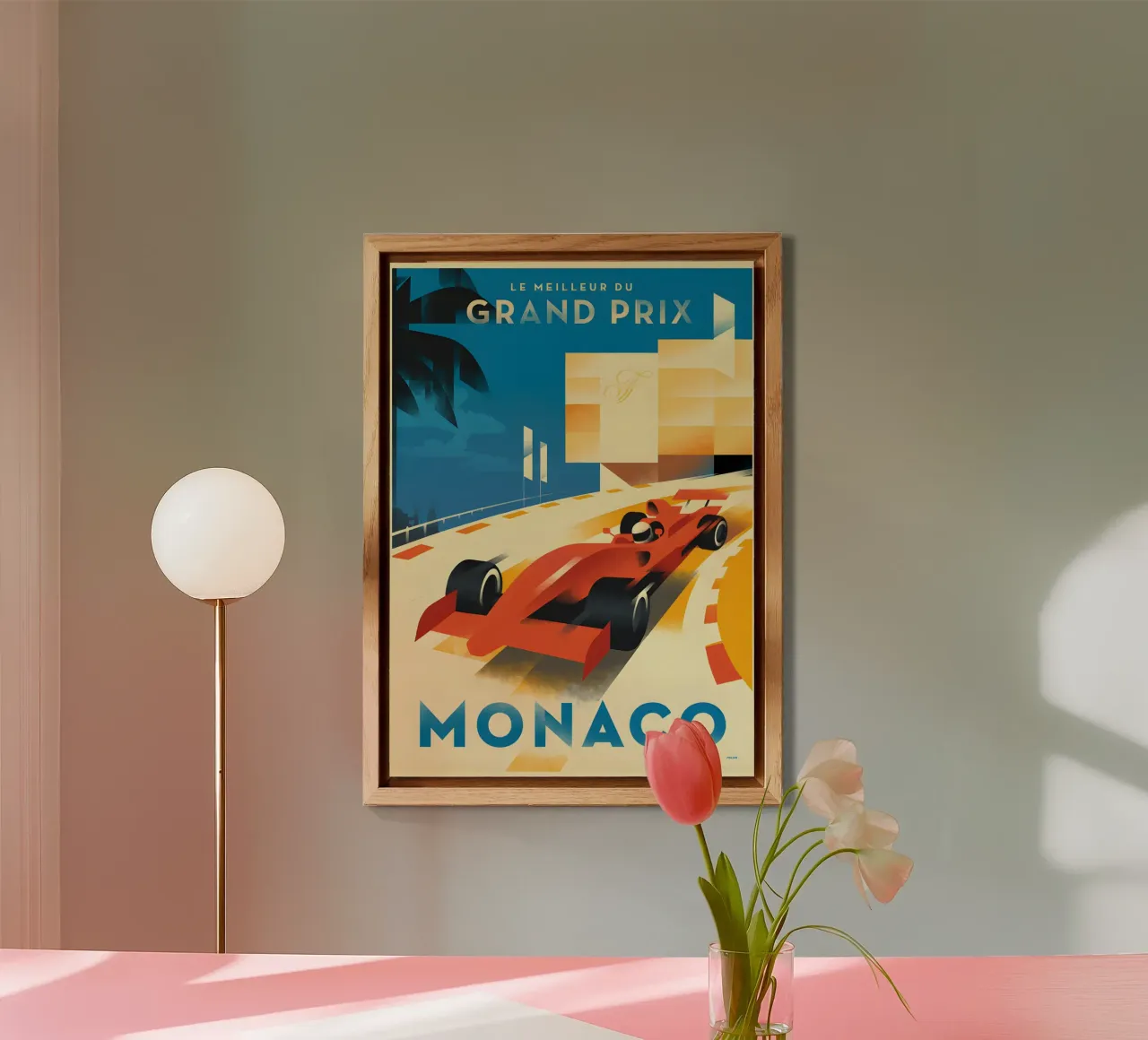 Monaco Grand Prix forex plate by AUTOSHOOT