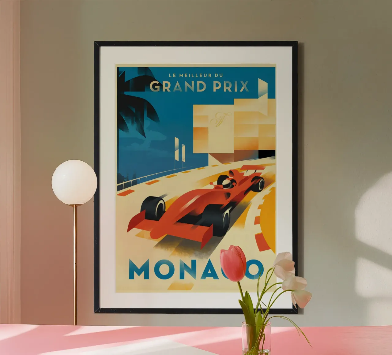 Monaco Grand Prix hahnemühle by AUTOSHOOT