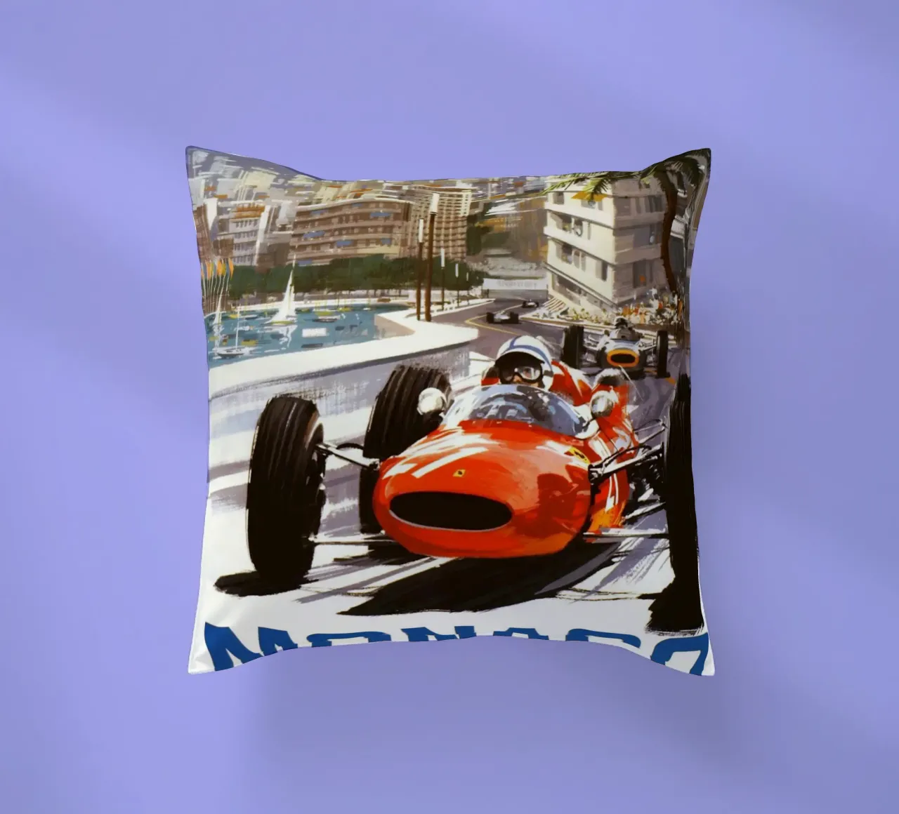 Gran Premio di Monaco Automobile 30 Mei 1965 cuscino da AUTOSHOOT