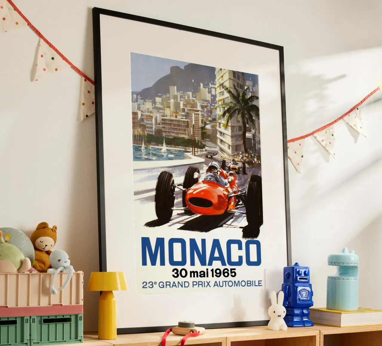 Gran Premio di Monaco Automobile 30 Mei 1965 carta hahnemühle da AUTOSHOOT