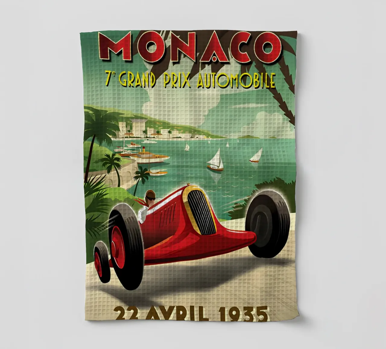 Gran Premio automobilistico di Monaco canovaccio da cucina da AUTOSHOOT