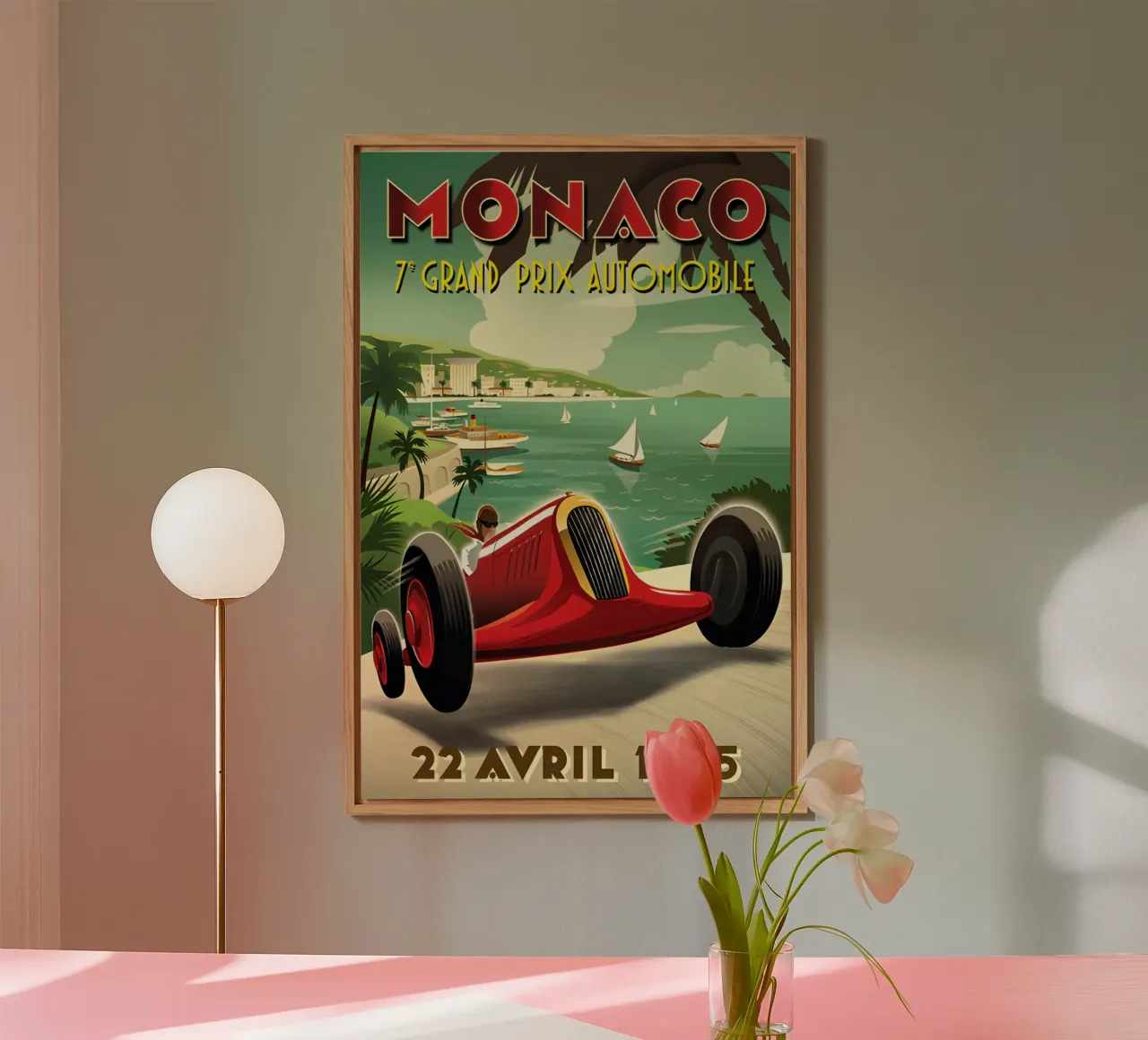 Gran Premio automobilistico di Monaco alluminio dibond da AUTOSHOOT
