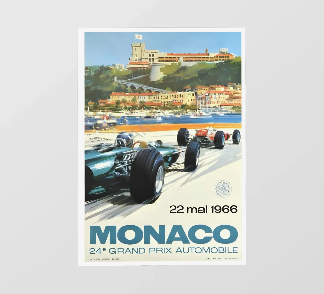 Grand Prix Automobile maggio 1966 telo in pvc da AUTOSHOOT