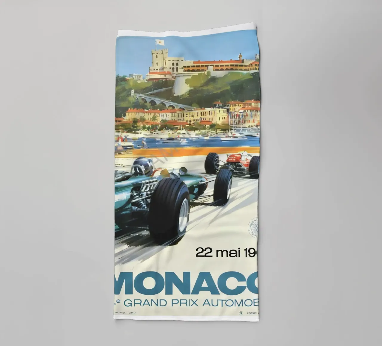 Grand Prix Automobile maggio 1966 asciugamano da bagno da AUTOSHOOT