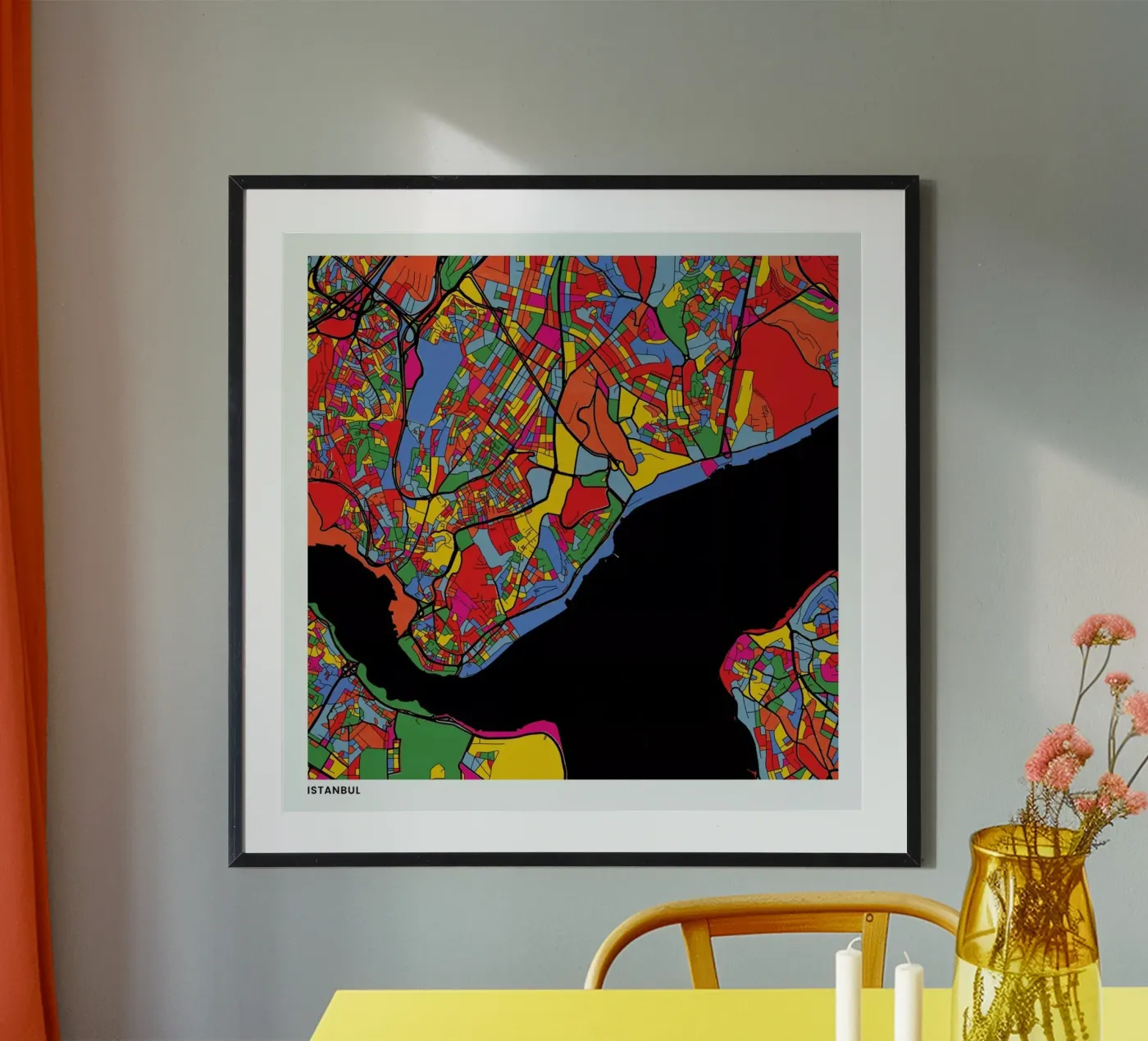 Istanbul poster da The Cartography Collection