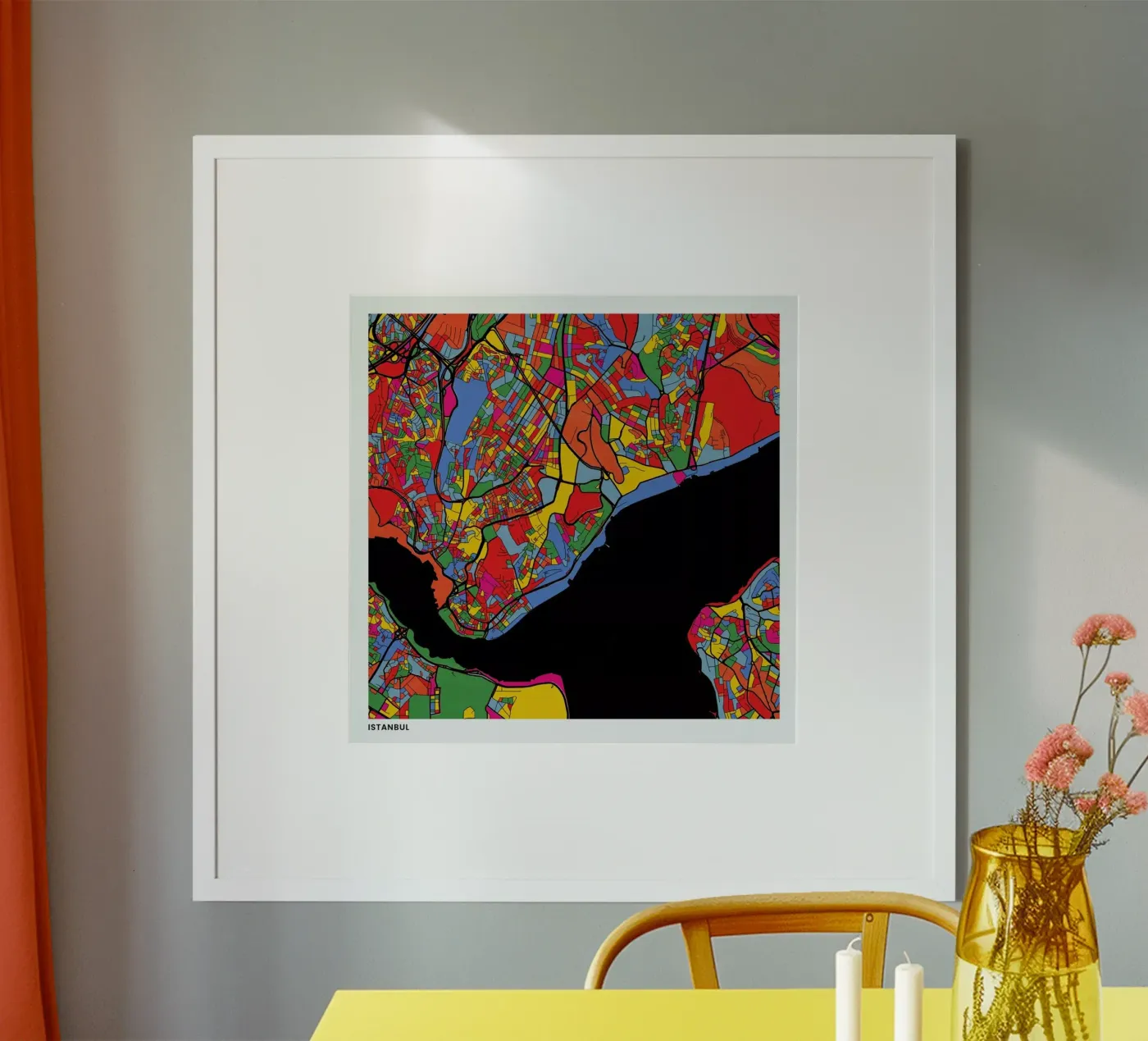 Istanbul poster da The Cartography Collection